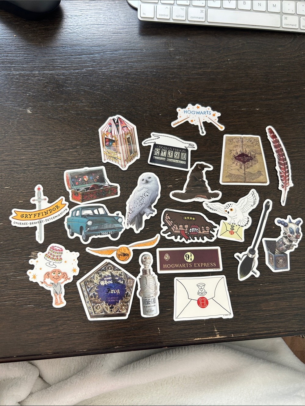 Harry Potter themed Design Sticker Set - pack of 20
